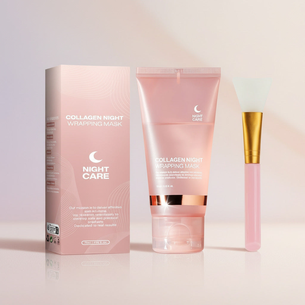 Bio-Collageen Gelmasker || Diepe hydratatie in Stilte