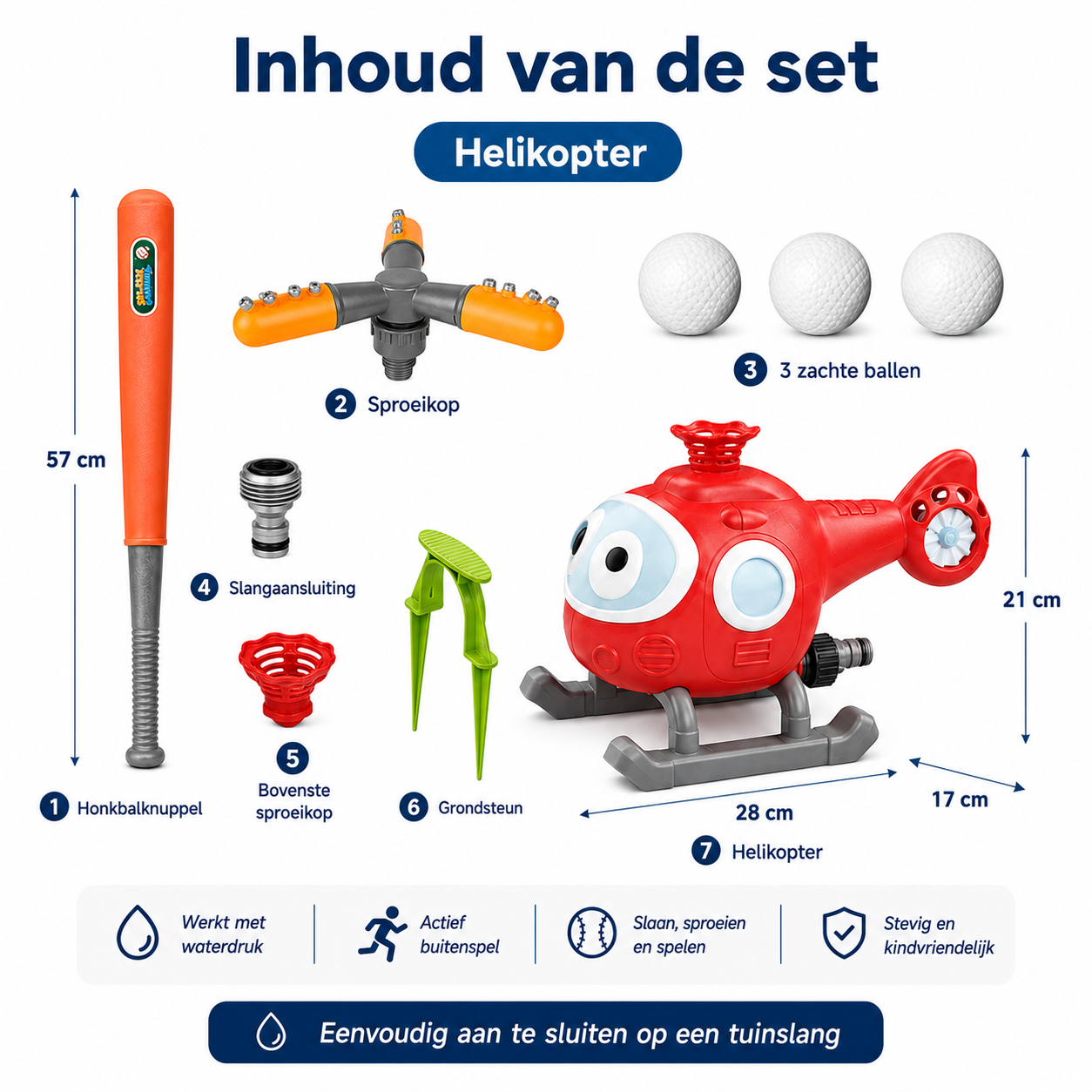 SplashBat™ Waterspel voor Kinderen