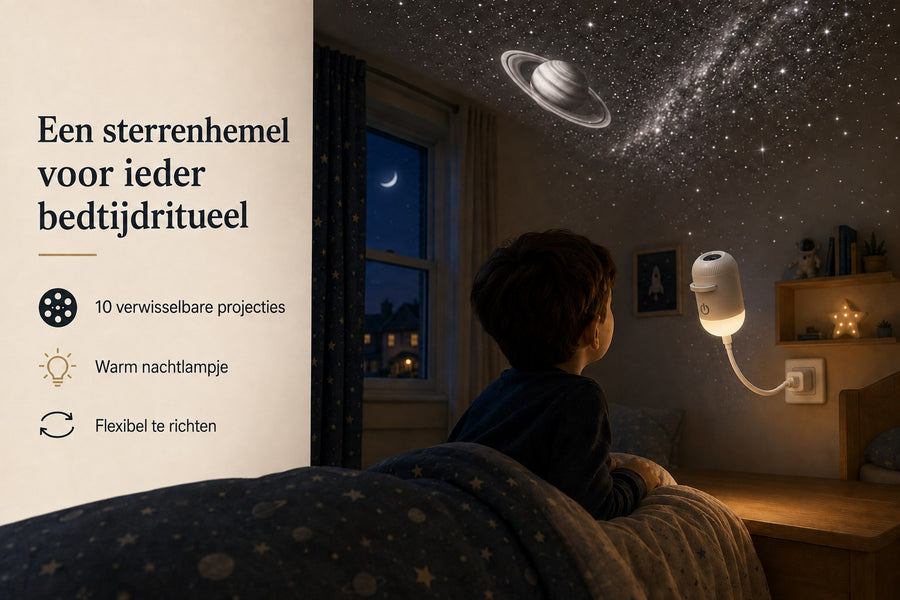 Astrova Galaxyprojector - een sterrenhemel voor ieder bedtijdritueel