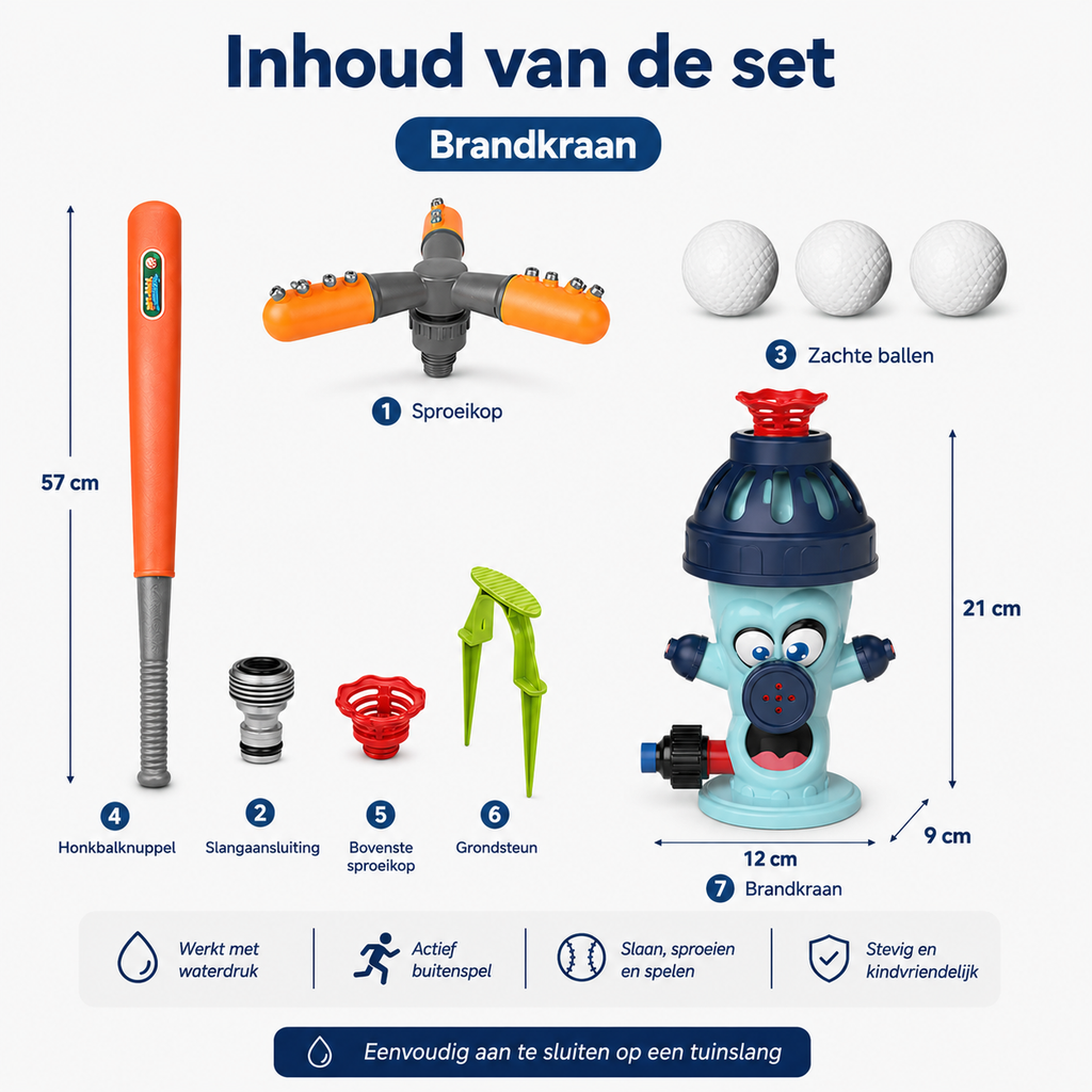 SplashBat™ Waterspel voor Kinderen