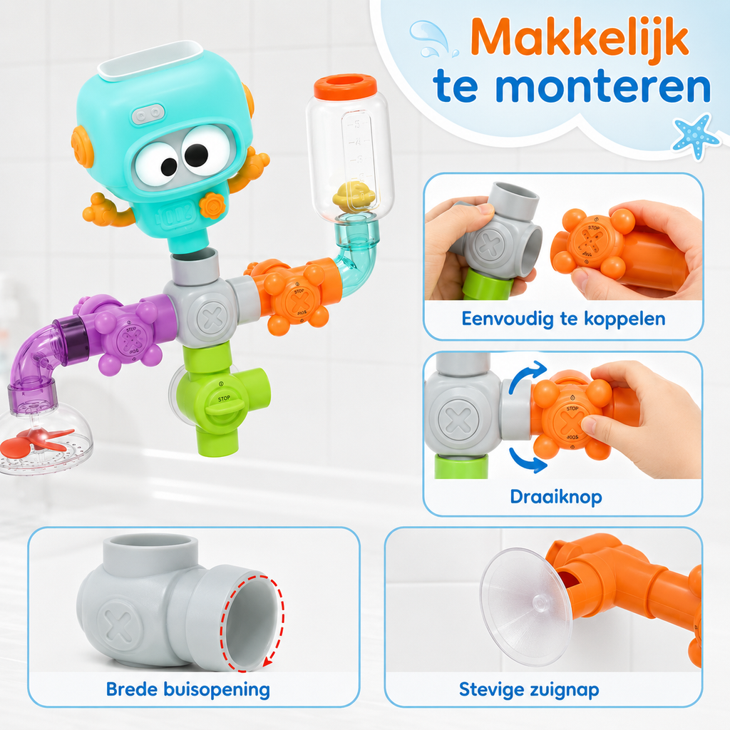 SpetterLab™ Waterbaan || Interactief met Waterstroom