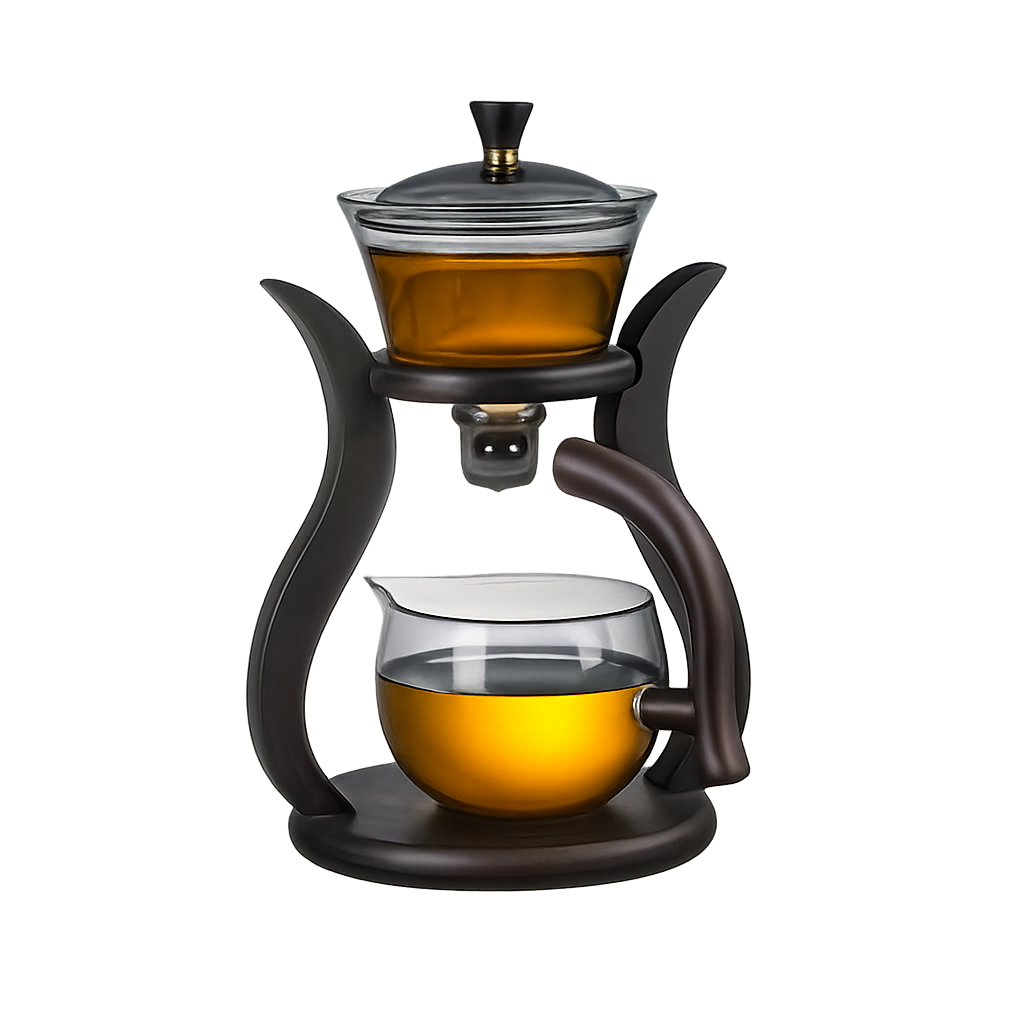 Glazen semi-automatische Theepot || Laat zichzelf schenken