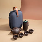 Theeset van Klei || Draagbaar en Compact