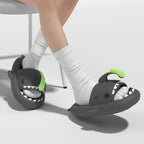 SharkSnaps™ Haaien Slippers combineren met  verwisselbare accessoire