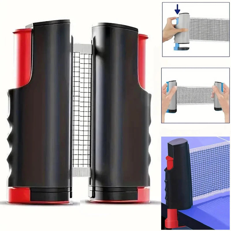 TafelSmash™ Intrekbaar Tafeltennisnet || Pingpong Net Voor Elke Speeltafel