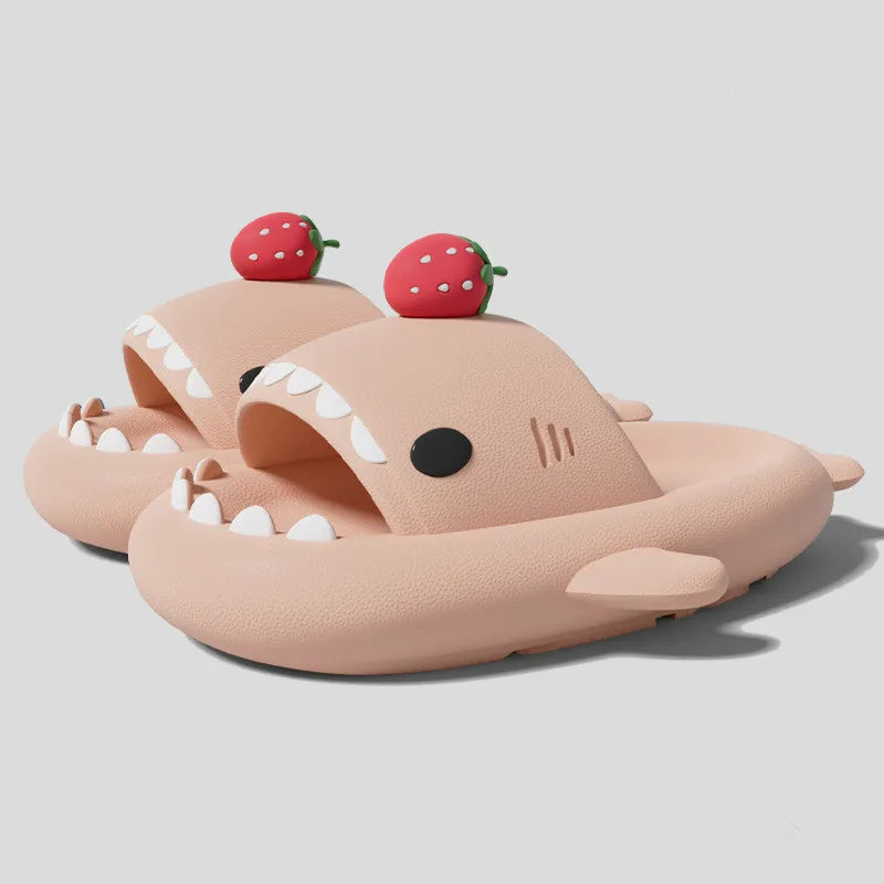 SharkSnaps™ Haaien Slippers combineren met  verwisselbare accessoire