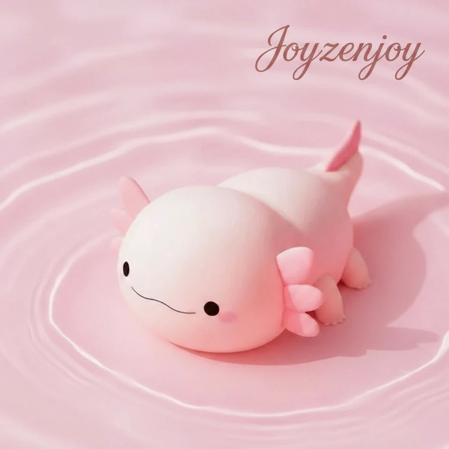 Axolotl nachtlampje met zacht siliconen licht - foto 4