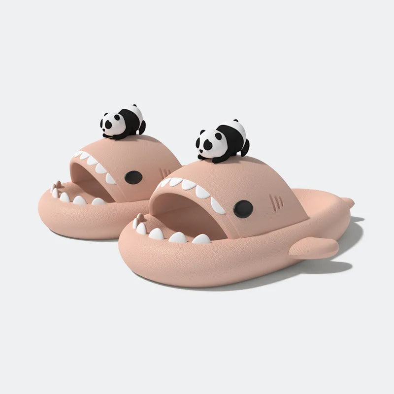 SharkSnaps™ Haaien Slippers combineren met  verwisselbare accessoire