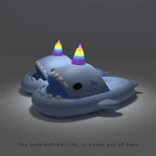 SharkSnaps™ Haaien Slippers combineren met  verwisselbare accessoire