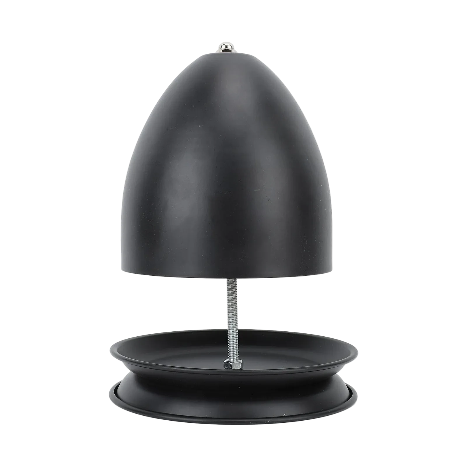 Calora Iron Glow Heater van zwart ijzer met theelichthouder