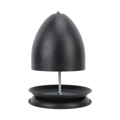 Calora Iron Glow Heater van zwart ijzer met theelichthouder #hoe-het-werkt