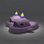 SharkSnaps™ Haaien Slippers combineren met  verwisselbare accessoire