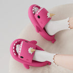 SharkSnaps™ Haaien Slippers combineren met  verwisselbare accessoire