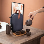 Theeset van Klei || Draagbaar en Compact