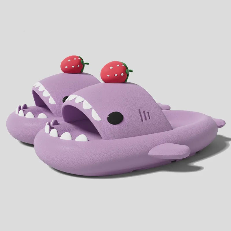 SharkSnaps™ Haaien Slippers combineren met  verwisselbare accessoire