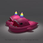 SharkSnaps™ Haaien Slippers combineren met  verwisselbare accessoire