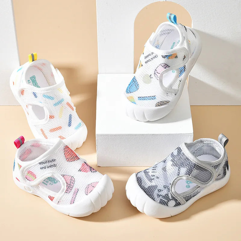 ZomerStapjes™ Babysandaaltjes ||  Luchtige Zomerschoentjes Voor Kleine Voetjes