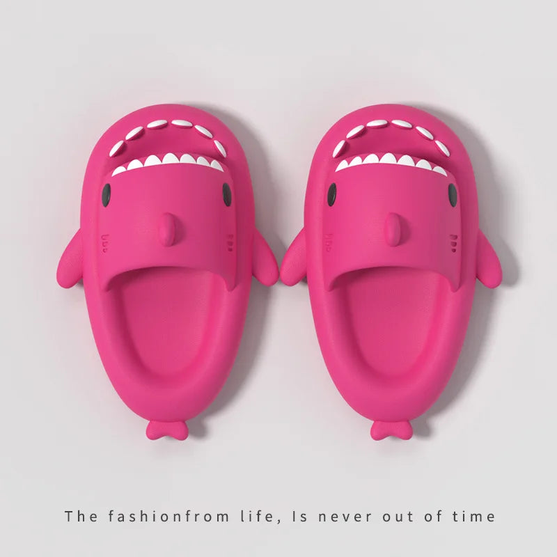 SharkSnaps™ Haaien Slippers combineren met  verwisselbare accessoire