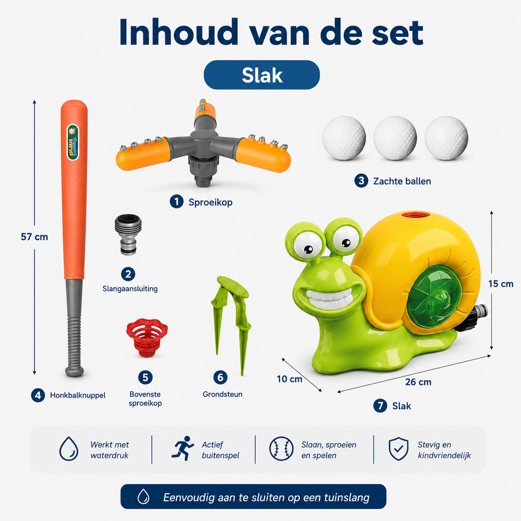 SplashBat™ Waterspel voor Kinderen