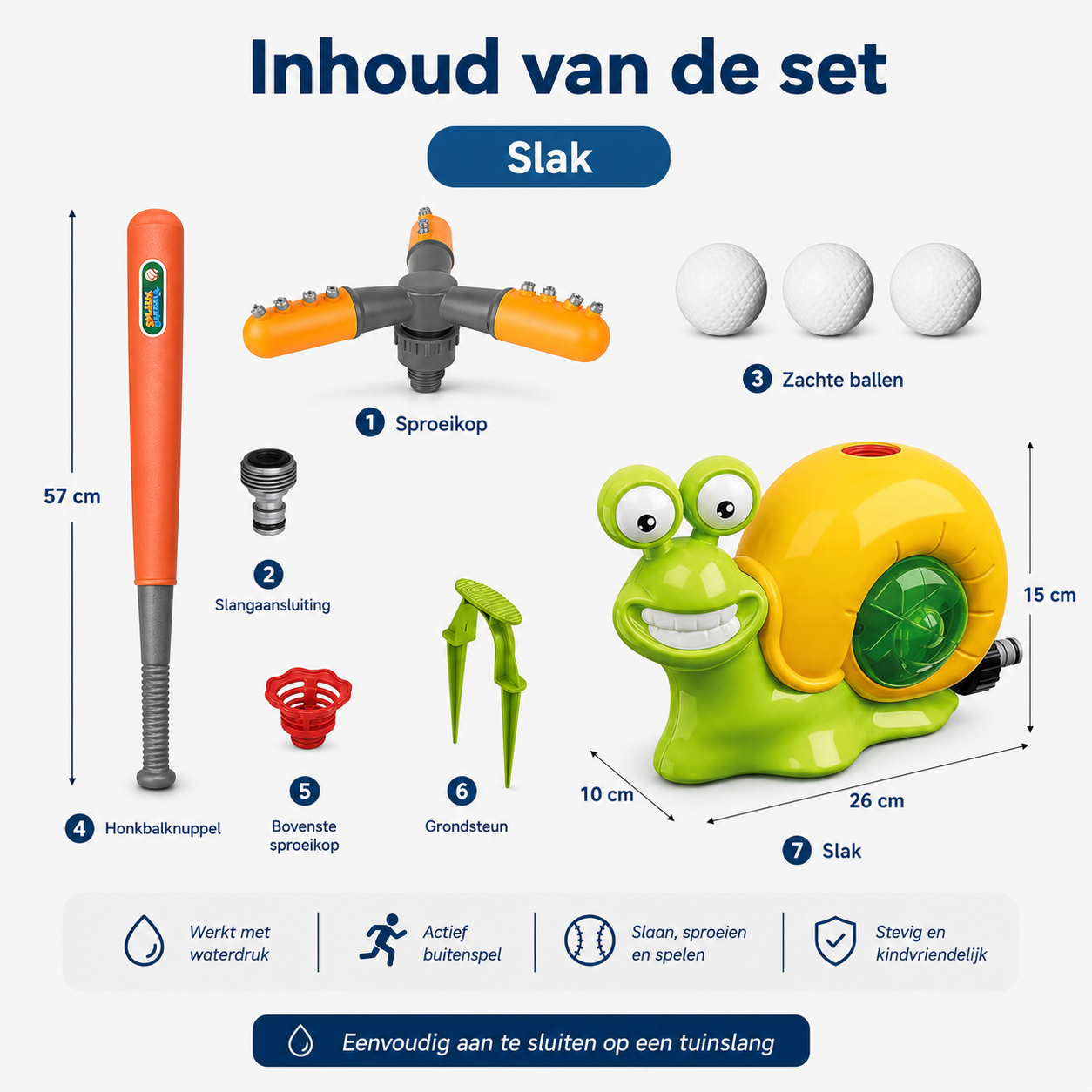SplashBat™ Waterspel voor Kinderen