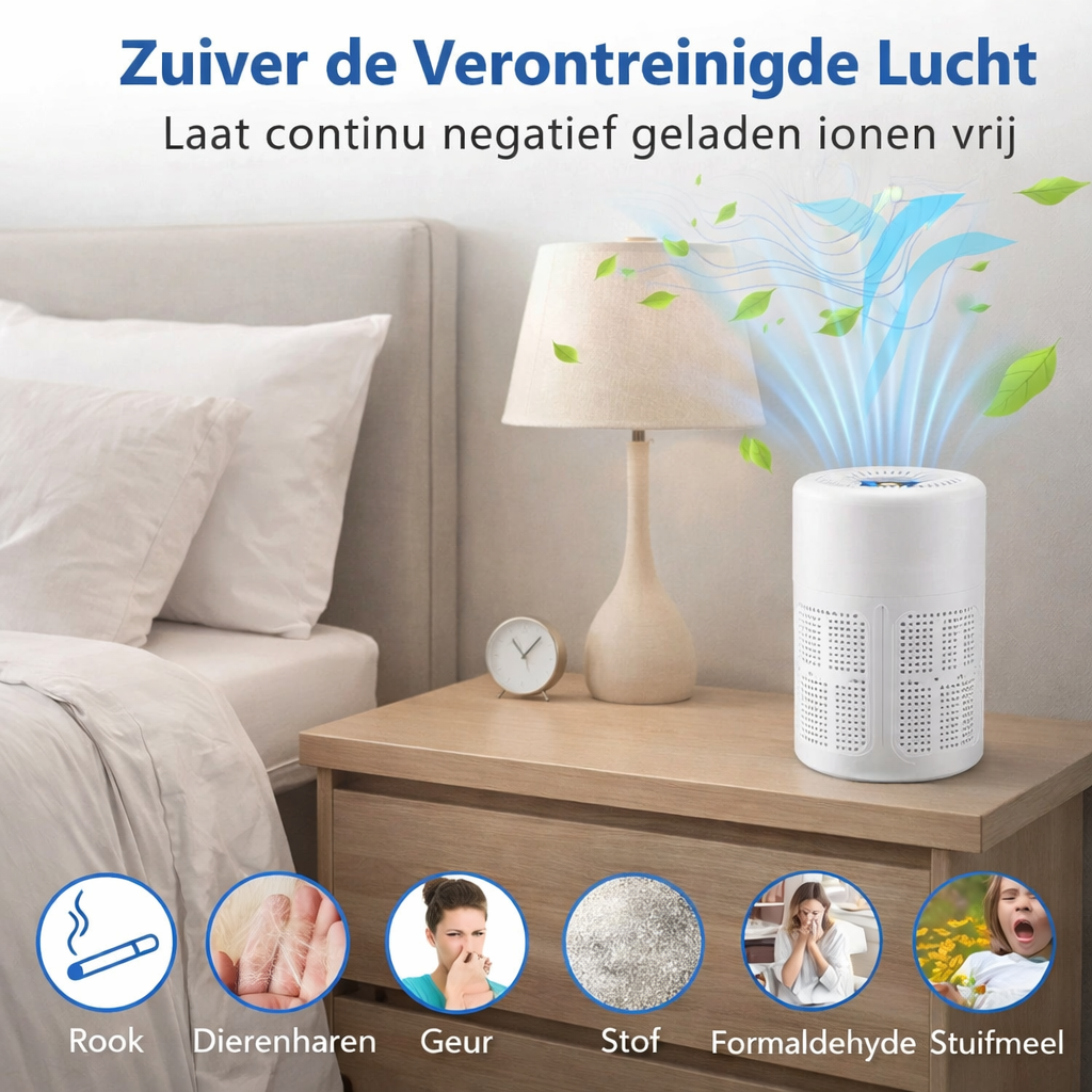 AdemRuimte Compacte Luchtreiniger