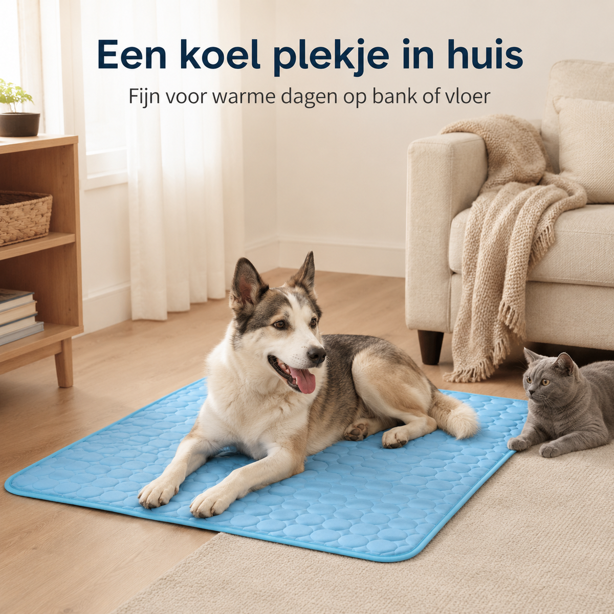 Coelina™ Koelmat voor Huisdieren || Koel & Comfortabel Voor Je Huisdier