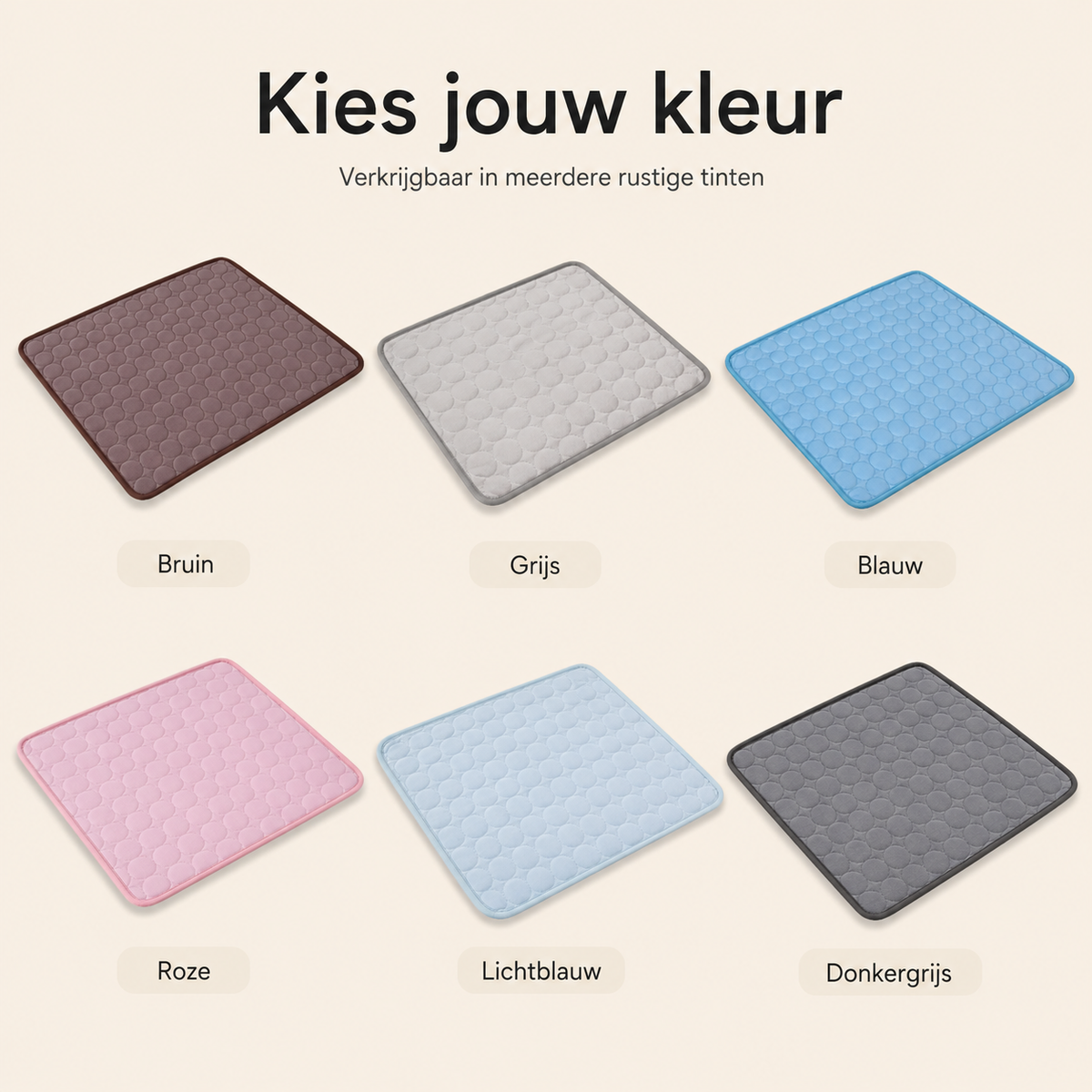Coelina™ Koelmat voor Huisdieren || Koel & Comfortabel Voor Je Huisdier