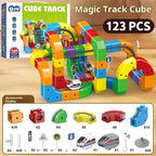 Magnetische baan set met 123 onderdelen voor grote en creatieve constructies
