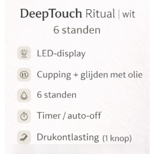 DeepTouch Ritual™ || Elektrische cupping massage