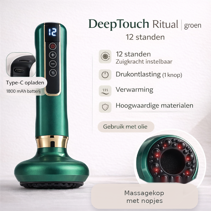 DeepTouch Ritual™ || Elektrische cupping massage