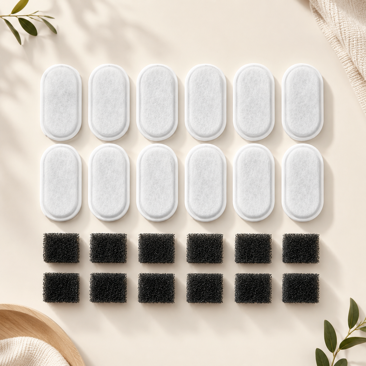 Aqualune filterset 12 stuks