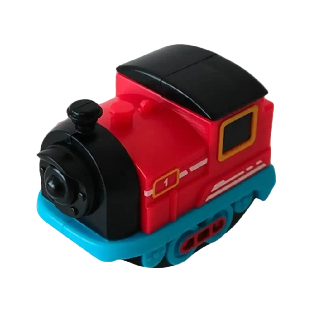 Rode elektrische trein geschikt voor magnetische avontuurbaan