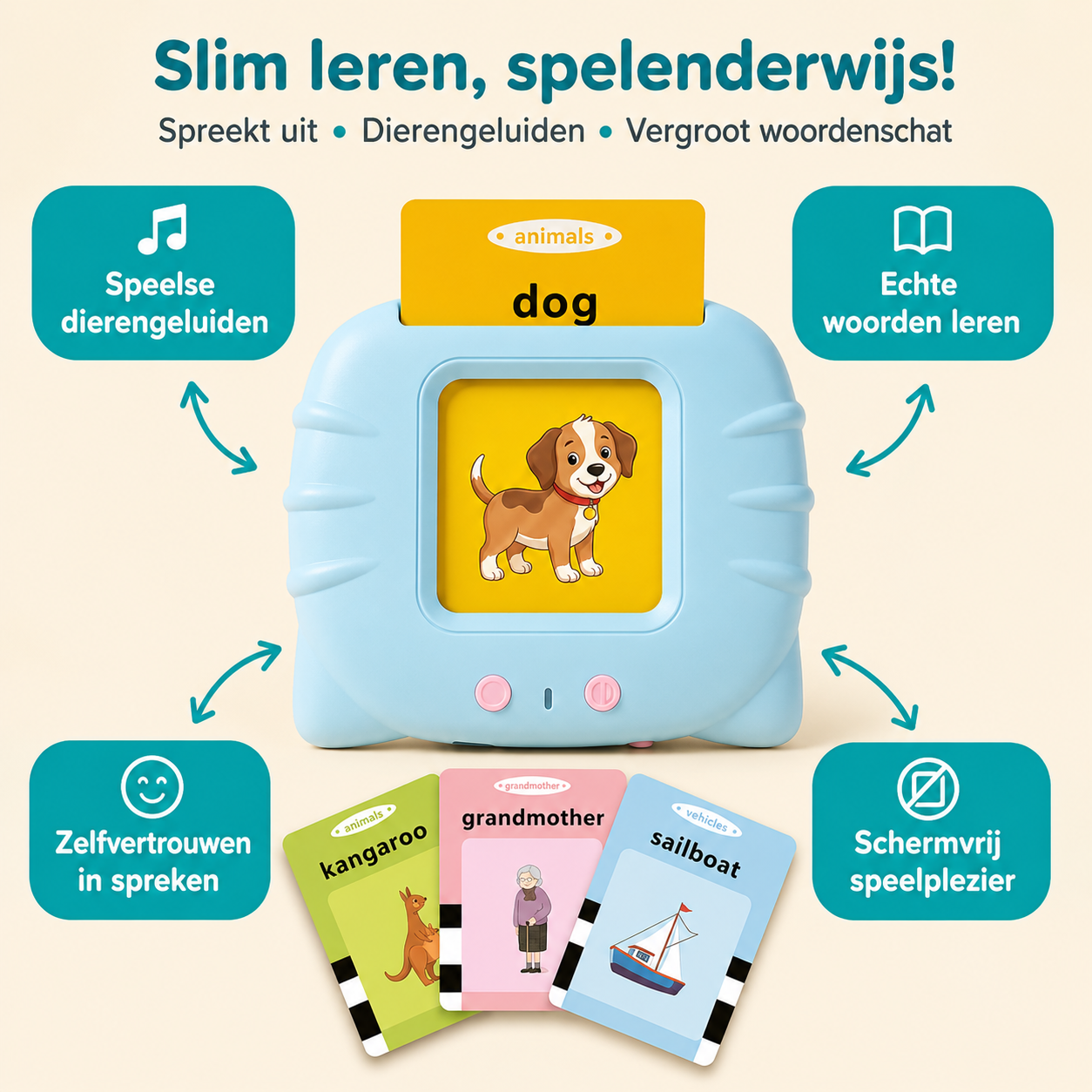 Pratende Flashcards || Spelend Engels & Spaans Leren