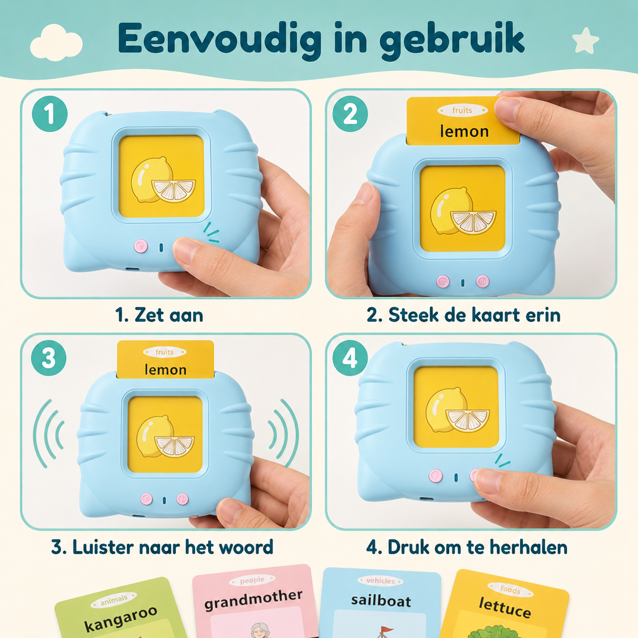 Pratende Flashcards || Spelend Engels & Spaans Leren