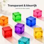 Vergelijking van 72 en 96 blokjes set magnetische bouwblokjes
