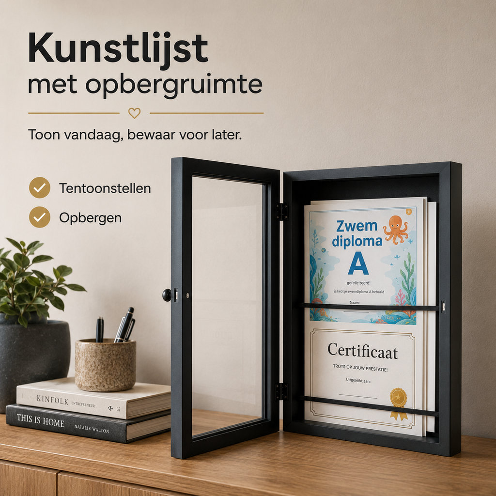 BewaarKunst™ Tekeningen en Diploma Lijst