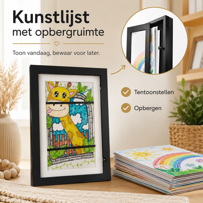 BewaarKunst lijst om tekeningen en diploma's te bewaren