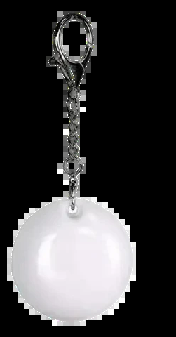 GlowHeart lampje rond wit