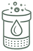 Gefilterd douchewater icon