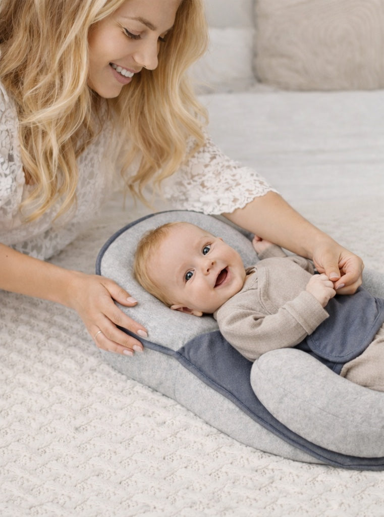 joynest met lichte helling moeder en kind