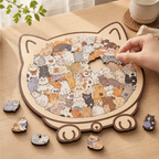Kitty Puzzel || Rustgevend Puzzelmoment vol kleine katjes