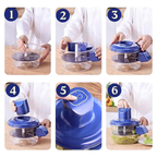 Stap voor stap gebruik van PurePeel elektrische fruit- en groenteschiller